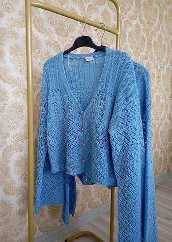 Zara Ajurlu Hırka - Görsel 4