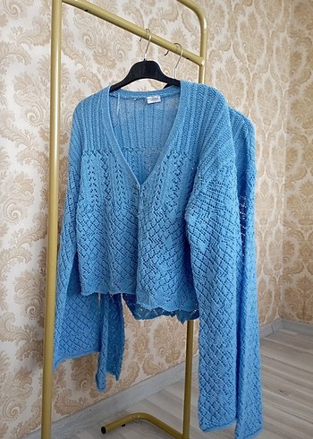 Zara Ajurlu Hırka - Görsel 3