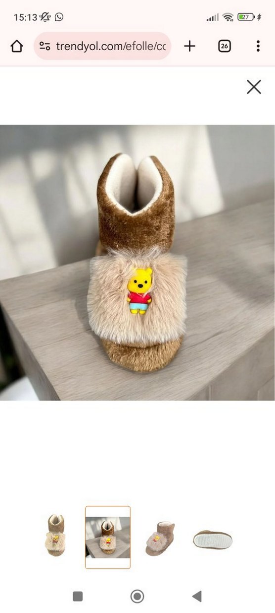 Kahverengi Kürklü Botu - Görsel 2