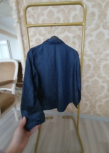 Massimo Dutti Kot Gömlek - Görsel 4