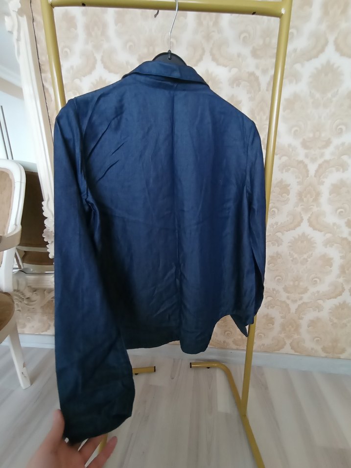 Massimo Dutti Kot Gömlek - Görsel 5