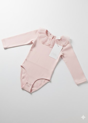 Pembe Organze Body - Görsel 2