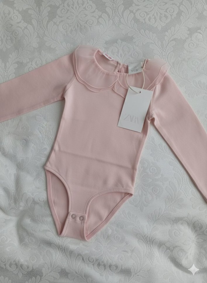 Pembe Organze Body - Görsel 3