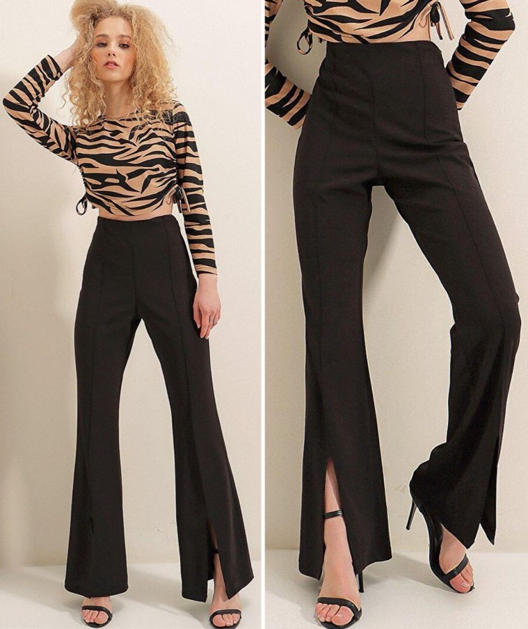 Kumaş Kadın Pantolon - Görsel 2