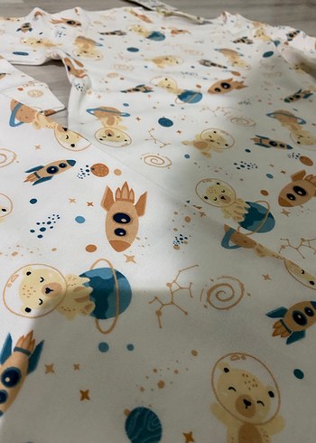 Uzun Kollu Baskılı Bebek Erkek Takımı - Görsel 5