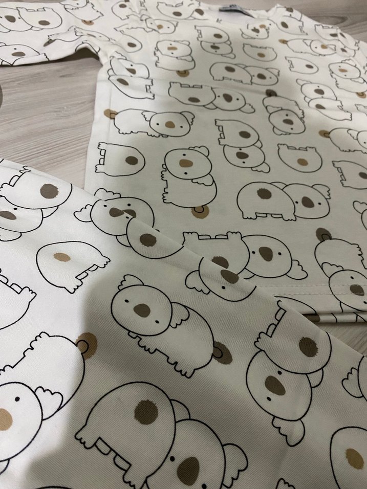 Uzun Kollu Baskılı Bebek Erkek Takımı - Görsel 2