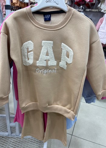 Pembe GAP Kız Sweatshirt Takımı - Görsel 7