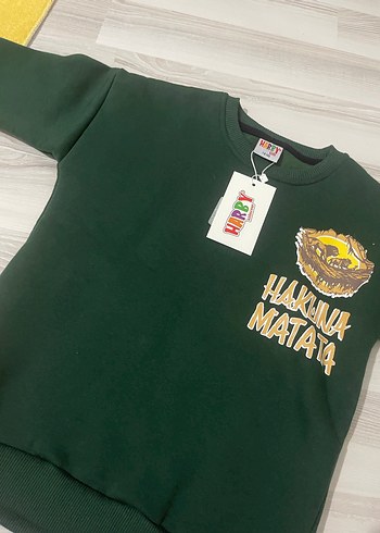 Erkek Çocuk Haki Baskılı Eşofman Takımı - Görsel 4