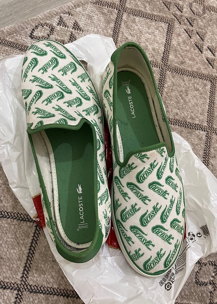 Orjinal lacoste erkek ayakkabı - Görsel 3