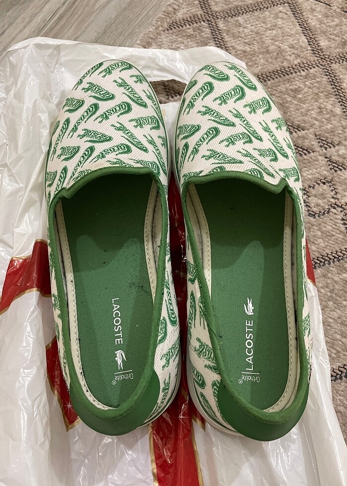 Orjinal lacoste erkek ayakkabı - Görsel 5