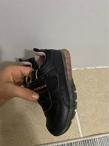 26 Beden siyah Renk Kız çocuk spor ayakkabı