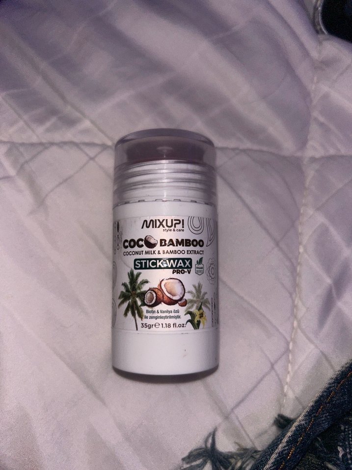 MDXUPI Cocobamboo Saç Şekillendirici Stick Wax - Görsel 2