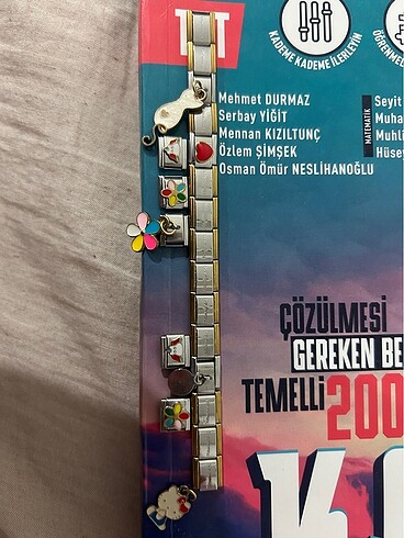 İtalyan charmı altın rengi bileklik
