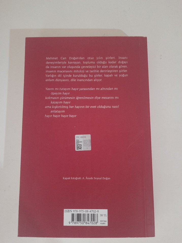 Mehmet Can Doğan - Başka Türlü de Olur Şiir Kitabı - Görsel 3