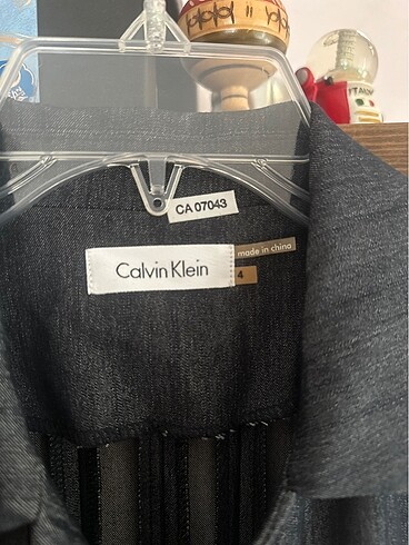 s Beden Calvin klein denim elbise