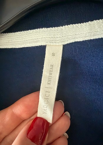 Yargıcı ince triko polo yaka bluz - Görsel 3