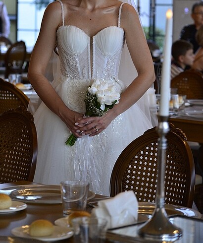 Özel dikim gelinlik - Görsel 9