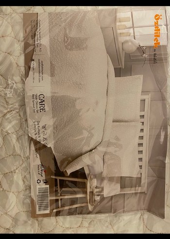 Özdilek Beyaz Düz Desenli Yatak Örtüsü - Görsel 3