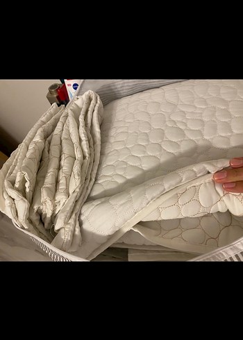 Özdilek Beyaz Düz Desenli Yatak Örtüsü - Görsel 4