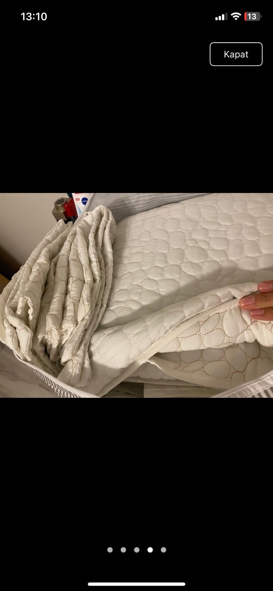 Özdilek Beyaz Düz Desenli Yatak Örtüsü - Görsel 4