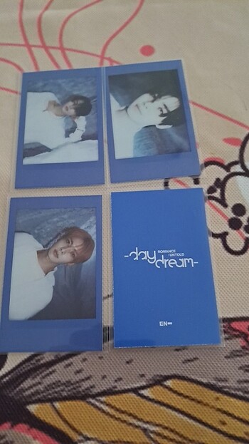 Heeseung , jay , sunghoon orjinal daydream photocard