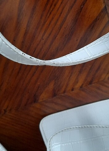 ELLE marka beyaz Çanta suni deri - Görsel 8