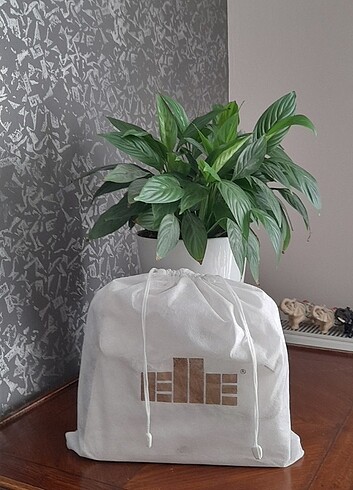 ELLE marka beyaz Çanta suni deri - Görsel 3