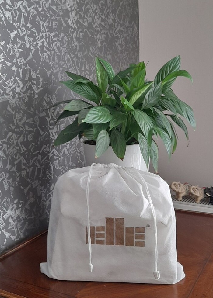 ELLE marka beyaz Çanta suni deri - Görsel 3