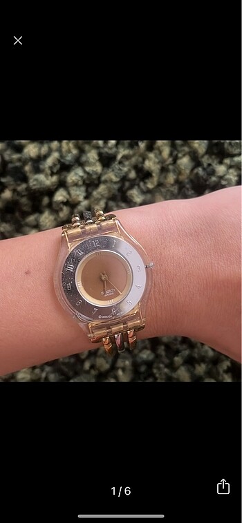 Swatch marka kelepçe saat