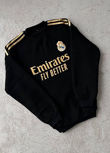 Diğer Real Madrid Siyah Sweatshirt 