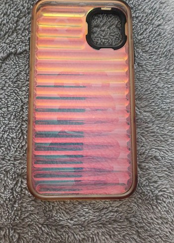 Renkli Şeffaf ve parlak desenli iPhone 11 Telefon Kılıfı - Görsel 2