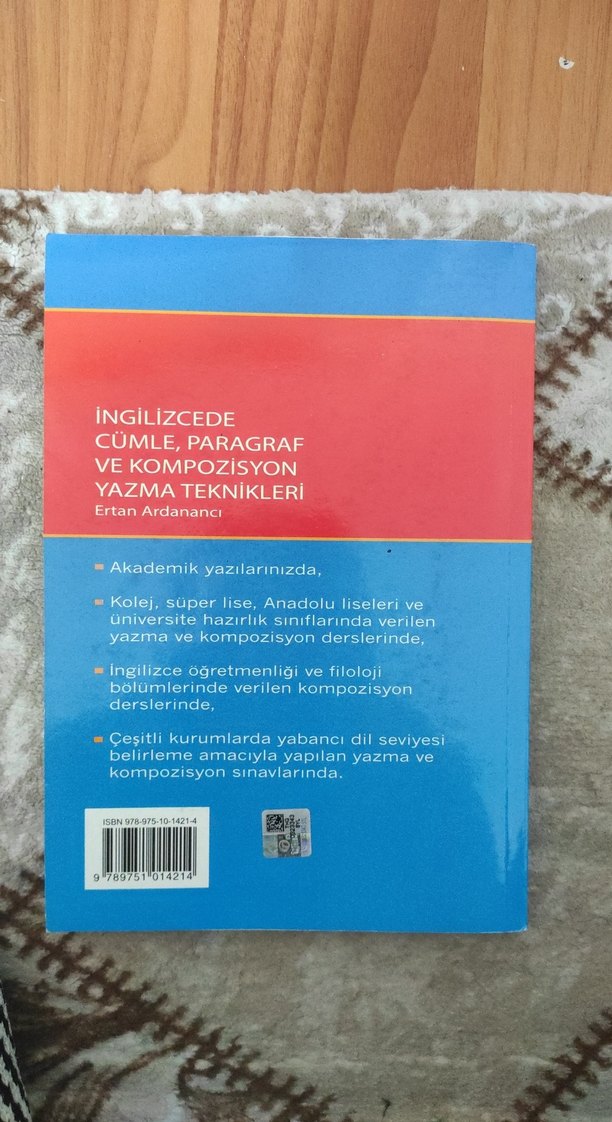 İngilizcede Cümle, Paragraf ve Kompozisyon Yazma Teknikleri - Görsel 2