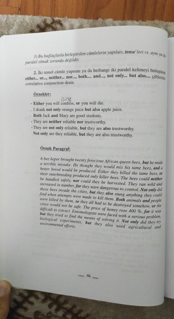 İngilizcede Cümle, Paragraf ve Kompozisyon Yazma Teknikleri - Görsel 4