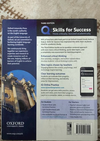 Oxford Skills for Success Reading and Writing 4 - Görsel 2