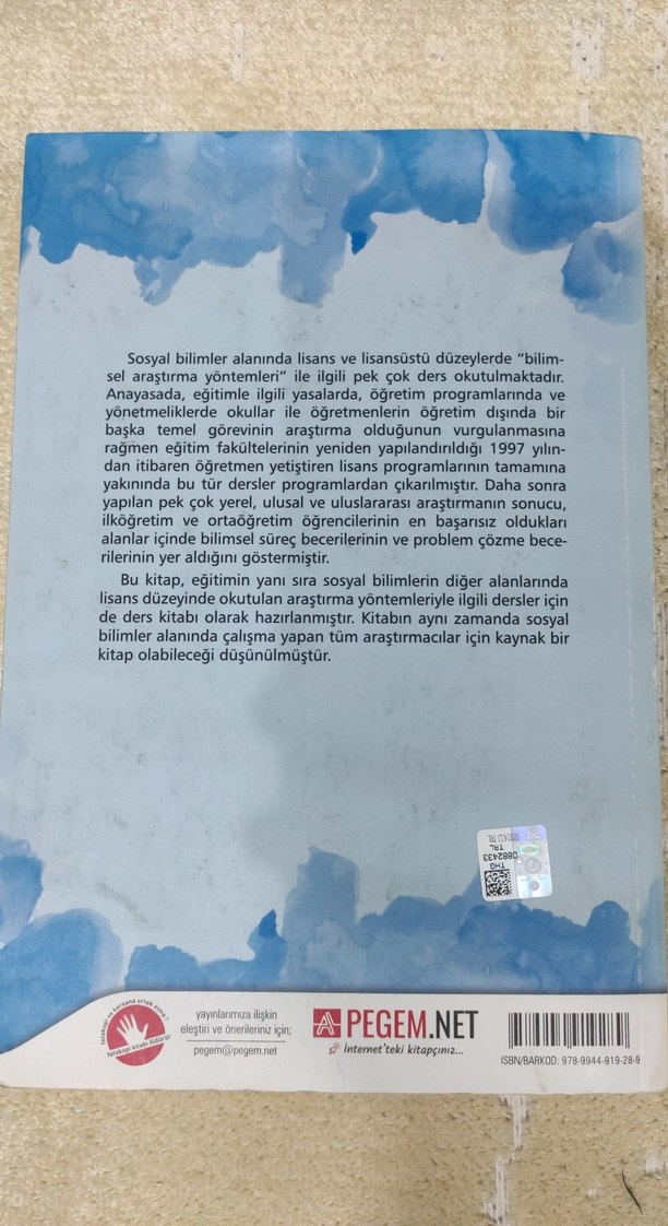 Eğitimde Bilimsel Araştırma Yöntemleri Kitabı - Görsel 2