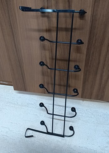 Siyah Metal Duvar Askısı - Görsel 3