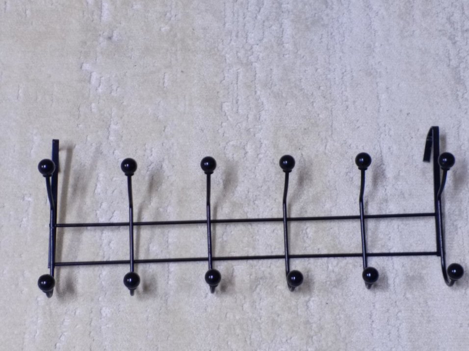 Siyah Metal Duvar Askısı - Görsel 2