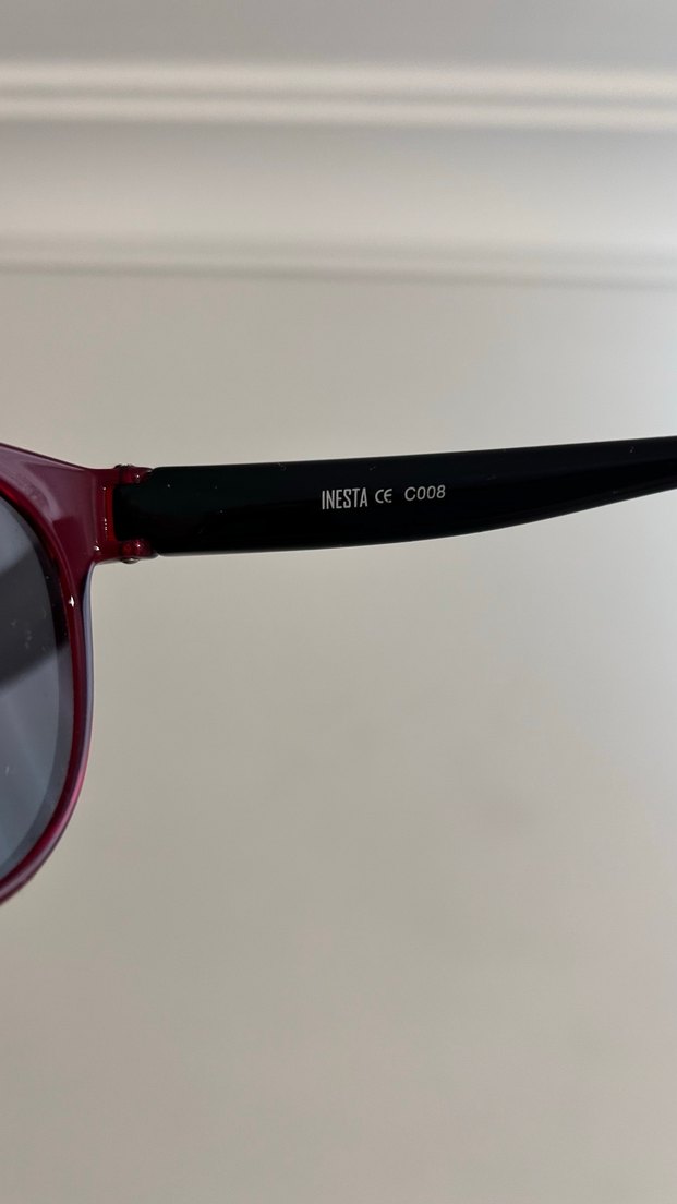 İnesta bordo gözlük - Görsel 2