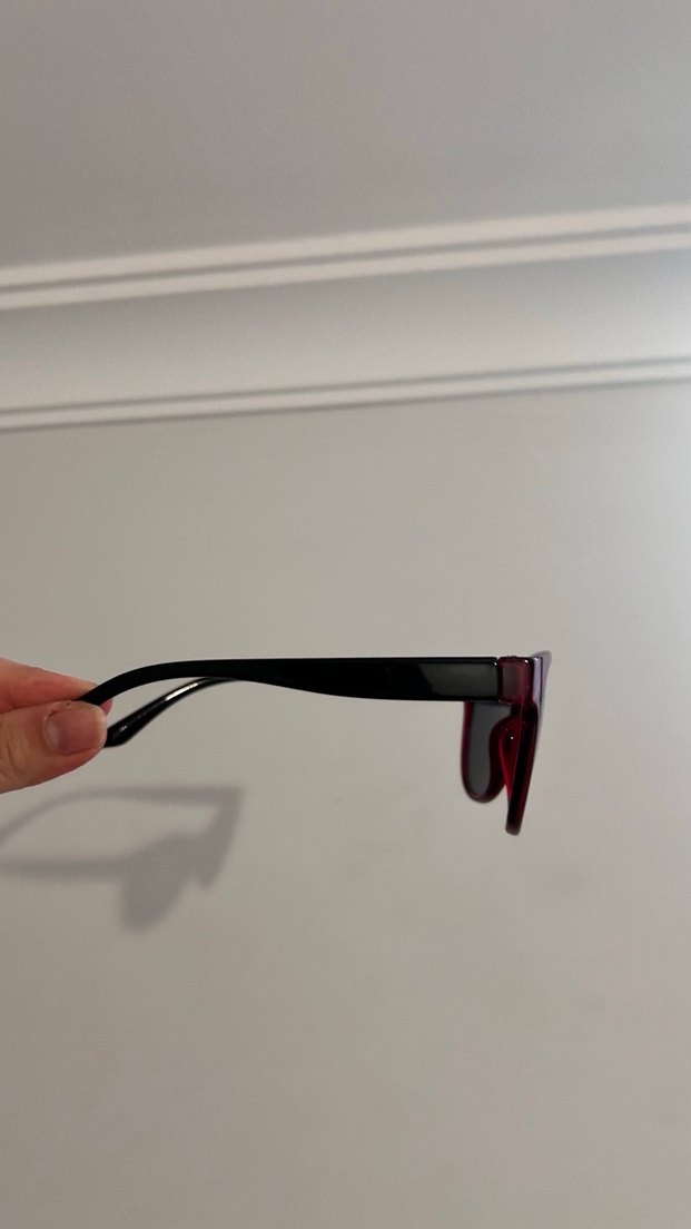 İnesta bordo gözlük - Görsel 5