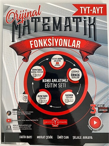 Orijinal TYT-AYT Fonksiyonlar Fasikülü
