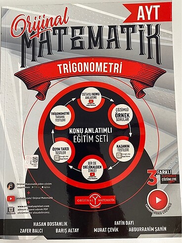 Orijinal AYT Matematik Trigonometri Fasikülü