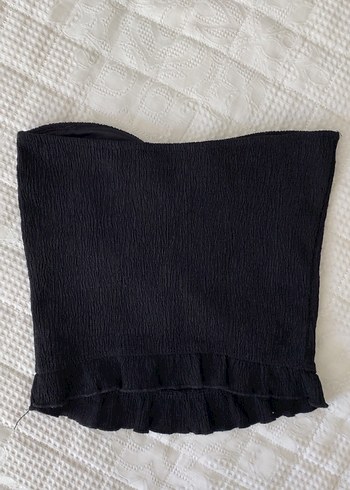 Bershka bershka siyah straplez crop