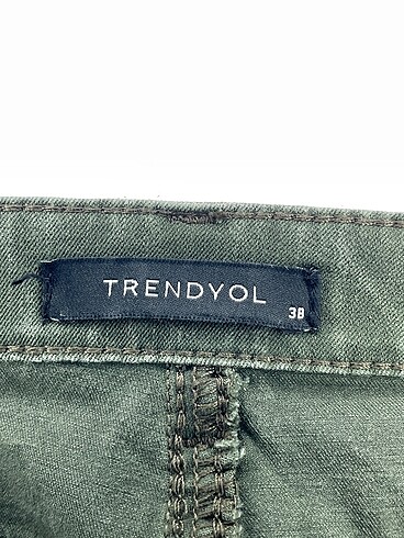 38 Beden yeşil Renk Trendyol & Milla Jean / Kot %70 İndirimli.