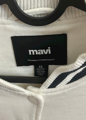 Mavi Beyaz Kolej Ceket - Görsel 2