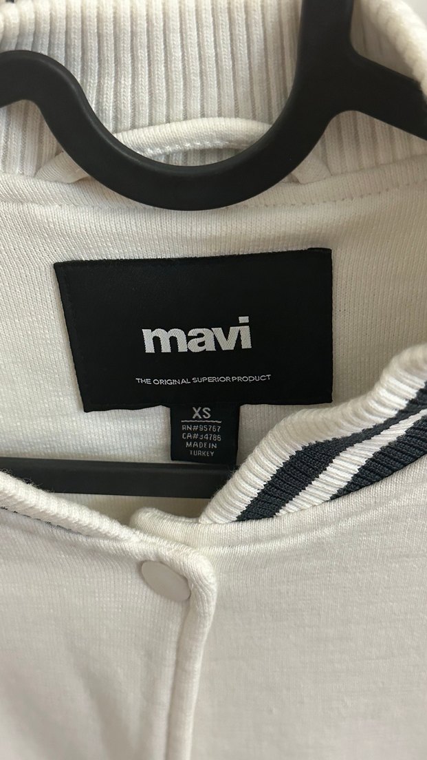 Mavi Beyaz Kolej Ceket - Görsel 2