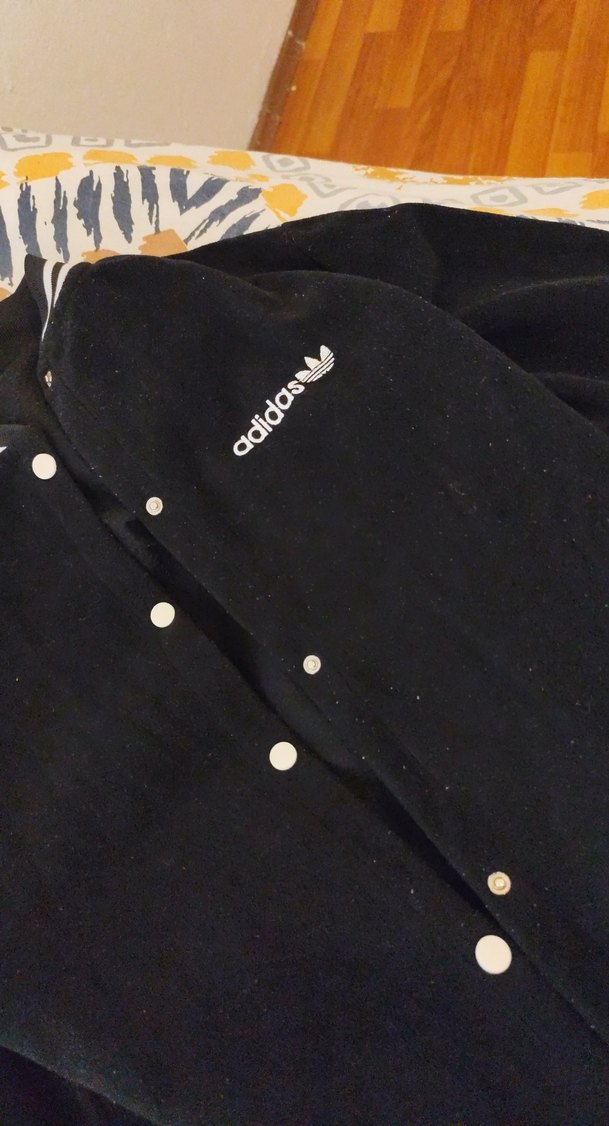 Adidas Siyah Baskılı Kadın Ceket - Görsel 5