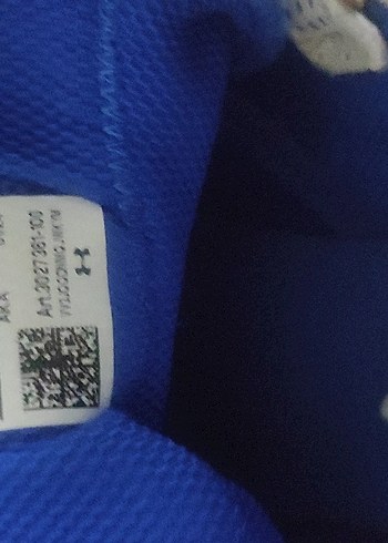 Beyaz Mavi Bağcıklı Basketbol Ayakkabısı - Görsel 2