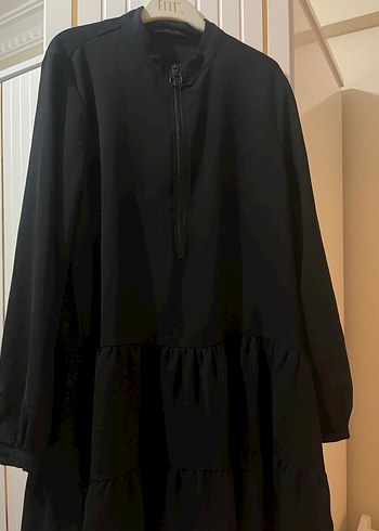 LC Waikiki Siyah Kadın Tunik
