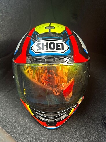 Diğer Shoei X-spirit 3 Full Face Kask ORJ. ( 2 Mont hediye )