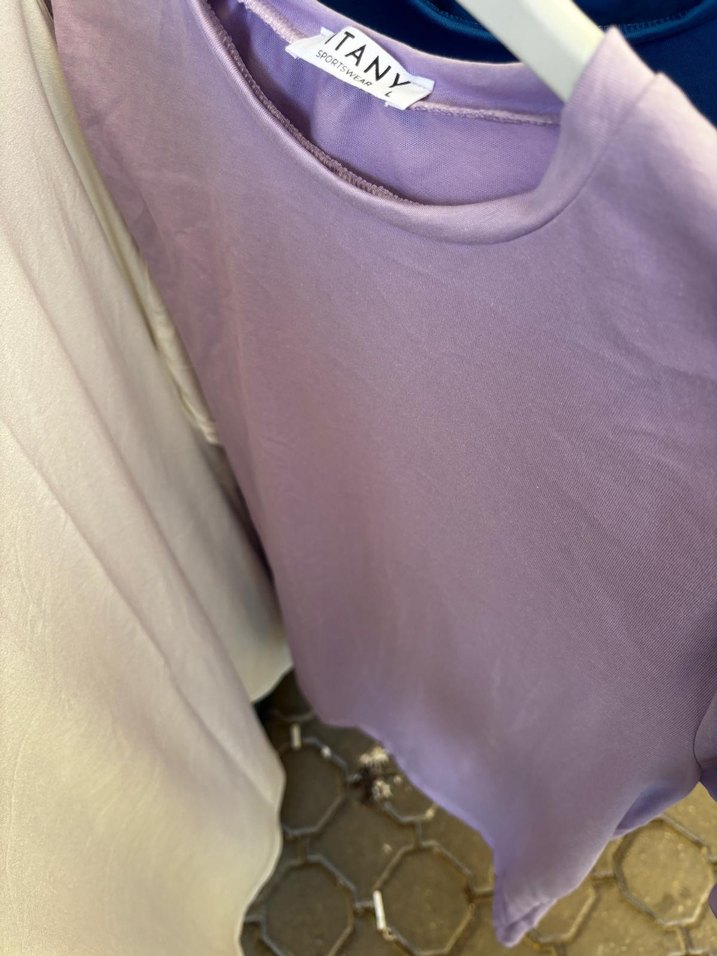 Mavi Kadın Kısa Kollu Tişört - Görsel 2